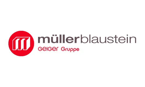 Logo der müllerblaustein HolzBauWerke GmbH